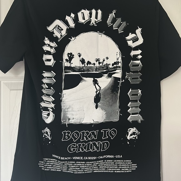 😎H&M Men’s Small Born To Grind Venice T-Shirt😎 - Picture 2 of 4